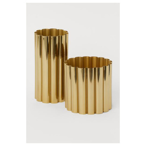 Jarrón Decorativo de Aluminio Premium con Acabado Antiguo para un Estilo Interior Elegante - Product Image 3