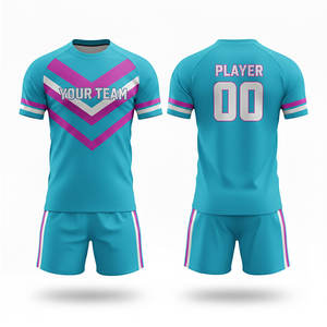 Conjunto de Uniforme de Rugby Transpirable Personalizado para Adultos, Jersey Unisex al por Mayor, Jersey de Equipo de Rugby Masculino Sublimado - Product Image 1