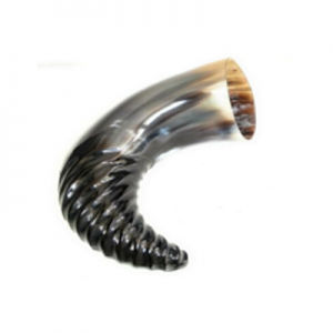 Cuerno de vaca vikingo auténtico, cuerno para beber, cuerno de buey pulido de alta calidad, accesorio para beber cerveza de estilo náutico de Color Natural - Product Image 5