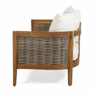 Night Club Furniture Nuevo diseño Restaurante Sofá para muebles de madera Bar Night Club con madera de teca de alta calidad de Indonesia - Product Image 6