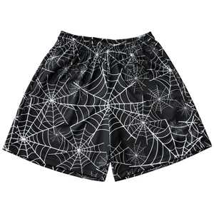 Shorts de sport imprimés personnalisés en maille, coupe haute, imperméables, respirants, antibactériens, à taille élastique, pour le football - Product Image 6