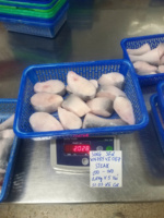 Steak de Pangasius Congelé de Haute Qualité IQF, Morceau Entier, 2-5cm, Faible Teneur en Glucides, Grade A, Durée de Conservation 24 Mois, VHFood, Vrac