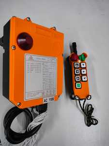Télécommande radio sans fil CMK Electro Power F24-6D pour grue, IP65, portée 100m, sortie relais 440V AC 12V 5A, réseau fibre optique - Product Image 1