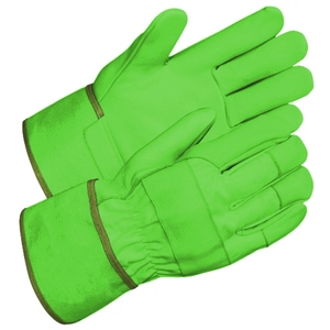 Gants de sécurité robustes en cuir de chèvre pour la construction et le jardinage, résistants aux chocs thermiques et aux étincelles, vente en gros - Product Image 5