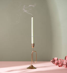 Bougeoirs en métal de style vintage de décor de table unique de qualité standard pour l'élégance décorative de Noël d'Inde - Product Image 2