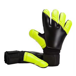 Guantes de Portero de Fútbol Personalizables de Neopreno y Cuero, Diseña Tu Propio Logotipo Deportivo, Material de Látex para Entrenamiento - Product Image 4