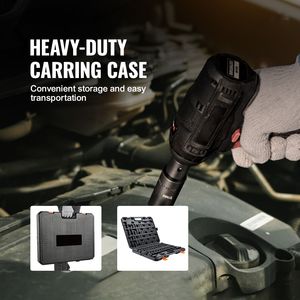 Set di Attrezzi per Riparazione Auto da 65 Pezzi, Chiave a Bussola a Impatto da 1/2'' con Inserti da 3/8'' e 1-1/4'', Metrici 10-24mm, in Acciaio Legato Cr-V a 6 Punte - Product Image 3