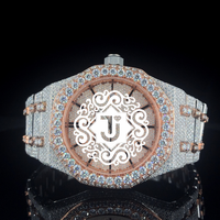 Montre à quartz analogique de haute qualité avec diamants moissanite taille baguette, de forme carrée, élégante, pour collectionneurs, à bon prix