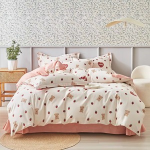 Parures de lit de luxe super chaudes avec motifs 3D de petites fleurs sculptées - Product Image 5