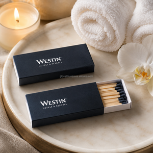 **Customizable Safety Matches Promotional 112x17.5x17.5mm Strong Splint Wooden Box Buyer's Brand Made in Tamil Nadu Premium Qual - Product Image 1
