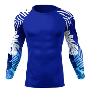 Vente flash : Rashguard pour homme grande taille à manches longues pour la natation, rashguard uni de haute qualité à manches longues, léger - Product Image 3
