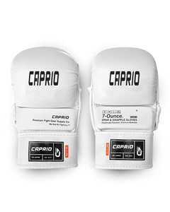 Custom Boxing MMA <b>Gloves</b> OEM Private Label Open Finger Grappling PU <b>Leather</b> Training <b>Gloves</b> with Custom Logo Unisex - Product Image 2