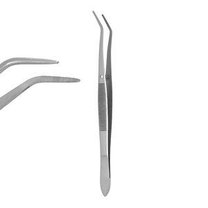 Pinzas Dentales London College de 15 cm, Acero Inoxidable, Autoclavables, para Sujetar Algodón, Instrumento Dental de Clase I - Product Image 1