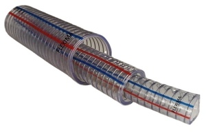 Tubes en plastique durables de qualité alimentaire de tuyau de fil d'acier Flexible de spirale transparente de PVC de haute qualité pour la livraison liquide à haute pression - Product Image 4