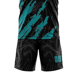 Venta al por Mayor de Fábrica, Precio Económico, Uniforme de Fútbol Transpirable 100% Poliéster Sublimado, Diseño de Logotipo Personalizado, Más Vendido - Product Image 4
