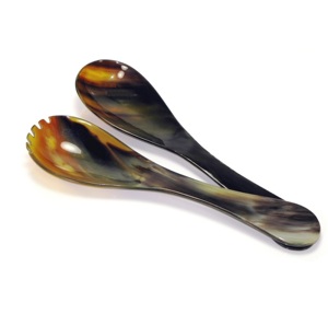 Fabriqué en Inde, respectueux de l'environnement, compatible lave-vaisselle, ustensiles à salade pour la cuisine à domicile, fabriqué en Inde - Product Image 2