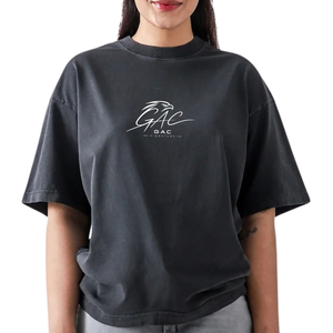 Camiseta Oversize de Algodón 100% Sólido, Manga Corta, Cuello Redondo, Estilo Casual Urbano, Ecológica, Corte Regular, Venta al por Mayor, Pedido a Granel - Product Image 3