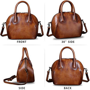 Bolsos de cuero de moda de nuevo estilo, servicio OEM, venta al por mayor de bolsos de cuero para mujer a bajo precio - Product Image 5