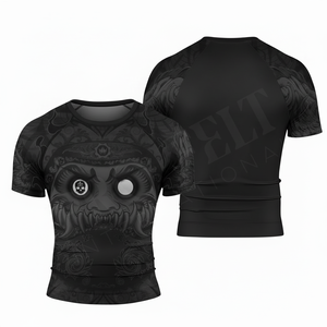 Factory Direct Whole Sale Fitness Swimming UV Protection Short Sleeve <b>Compression</b> Four Way Stretch Heavy Duty Rash Guards - Product Image 2