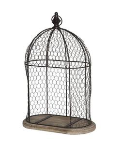 Handcrafted Metal Bird Cage Decorative Accent For Home Interior Wedding Decoration And Rustic Event Styling - Product Image 4