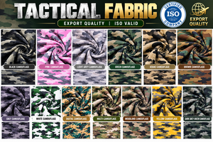 Tissus tactiques imprimés camouflage Woodland de qualité supérieure, durables, entièrement personnalisables, conformes ISO, commandes en gros, fabricant - Product Image 6