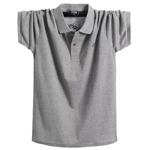 Polo Rojo de Algodón para Hombre, Manga Corta, Logotipo Bordado, Color Sólido Informal, Tejido Transpirable, Corte Regular - Product Image 5