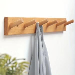 Modern Wooden Coat Hanger <b>Rail</b> - Product Image 3