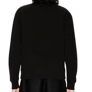 Sweat-shirt en coton 100% de haute qualité, avec logo en strass, délavé à l'acide, effet soleil, rivets, personnalisable, écologique, automne - Product Image 2