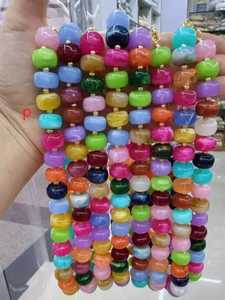 Collier Bohème Coloré en Résine Perlée Écologique avec Breloque Cœur Poisson Émaillé pour Femme – Bijou Tendance pour Vacances à la Plage et Noël - Product Image 6