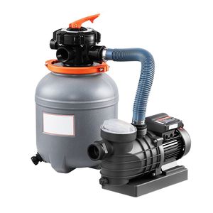 Sistema de Bomba de Filtro de Arena para Piscina Krystal Clear de 6 Vías y 1/2 HP, 3000 GPH, 12 Pulgadas, para Piscinas Elevadas - Product Image 6