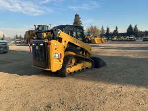 Chargeuse compacte sur chenilles Caterpillar 255 d'occasion à deux vitesses, équipement de construction compact - Product Image 5