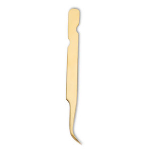 Pinzas Profesionales de Acero Inoxidable para Extensión de Pestañas, Herramienta de Aplicación de Precisión para Salón de Belleza y Uso Personal - Product Image 1
