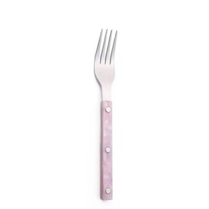Elegante Juego de Cubiertos con Mango de Perla Rosa, Acabado Espejo, Apto para Lavavajillas, Cubertería para Bodas - Product Image 2