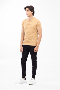 เสื้อยืดแขนสั้นผู้ชาย OEM รุ่นยอดนิยมปี 2026 ผ้าฝ้าย 100% ทรงปกติ สวมใส่สบาย เป็นมิตรกับสิ่งแวดล้อม และระบายอากาศได้ดี - Product Image 2