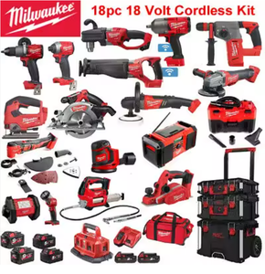 COMPLETE SETS NEW DISCOUNTED Milwaukees 2695-15 Combo 18-Pieces <b>Tool</b> Kit&<b>Power</b> <b>Tools</b>/Cordless <b>Tools</b> - Product Image 4