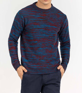 Suéter de Punto con Cuello Redondo y Manga Larga, Estilo Casual, de Poliéster y Algodón, Suéter de Punto Trenzado para Hombre - Product Image 2