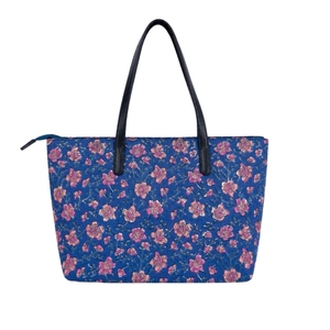 Premium Handmade Summer Lightweight Foldable Hand Block Printed Tote <b>Bag</b> Leather Straps <b>Large</b> Cotton <b>Canvas</b> for Office Shopping - Product Image 1