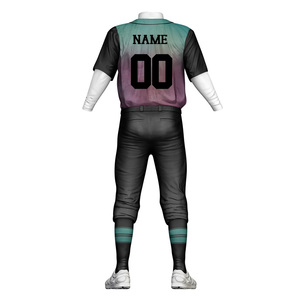 Uniforme de Béisbol Deportivo Cómodo con MOQ Bajo, Talla Personalizada para Jóvenes, Absorbe la Humedad, para Todas las Temporadas - Product Image 3