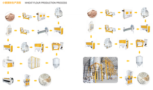 Maquinaria Automática para Molinos de Harina de Trigo, Molinos de Harina de 62-82 Toneladas por Día, Línea Completa de Proceso de Molienda de Harina de Trigo en Argentina - Product Image 2