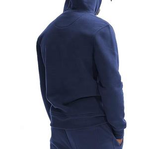 Venta al por mayor personalizado algodón hombres Jogger polar chándal XL tamaño transpirable Fitness Velocity chándal logotipo personalizado conjunto de pantalones cortos - Product Image 2