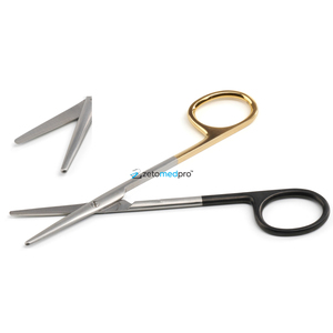 Tijeras Metzenbaum TC Gold One Blade SuperCut para Bebés, Hechas de Acero Inoxidable de Alta Calidad y Carburo de Tungsteno para Tejidos Delicados - Product Image 1