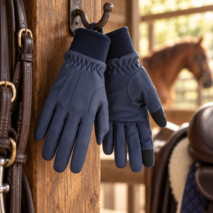 Gants d'équitation professionnels pour hommes et femmes, résistants à l'usure, antidérapants, gants d'équitation, équipement de course hippique - Product Image 3