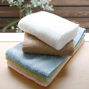 [En gros] Serviette tissée quotidienne de la marque HIORIE Osaka Senshu, 100% coton, écologique, motif à carreaux, petite serviette de bain 40*100cm 350GSM - Product Image 5