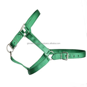 Prix de gros accessoires pour chevaux licou léger en nylon double couture licou en nylon au design personnalisé pour cheval - Product Image 1