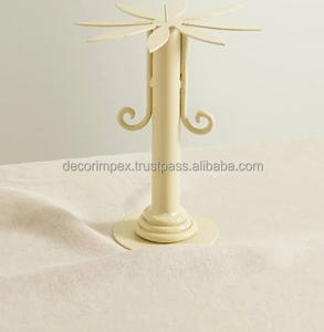 Portavelas de diseño BestStyleMoon para el hogar, hoteles y restaurantes, juego de portavelas de metal dorado de - Product Image 5