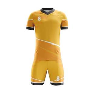 Conjunto de Uniforme de Fútbol Personalizado con Nombre de Equipo, Número y Logotipo para Partidos Profesionales, Conjunto de Camiseta de Fútbol Transpirable - Product Image 1