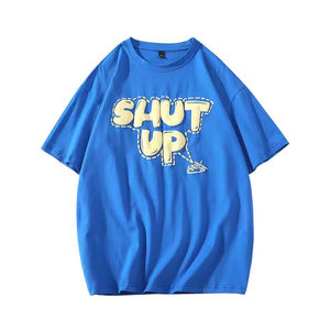 Venta Directa de Fábrica, Camiseta de Manga Corta para Hombre, Color Personalizado, Impresión Puff, Alta Calidad, Estilo Urbano, Tela de Lona Transpirable - Product Image 6