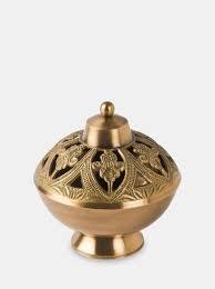 Quemador de Incienso Tradicional de Latón para Purificación del Hogar y Rituales Espirituales - Product Image 4
