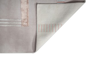 Tapis persan en laine et soie fait main en gros, design personnalisé, tapis à boucles pour décoration intérieure haut de gamme - Product Image 4