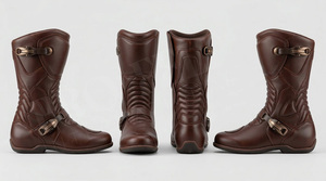 High Performance Motorcycle Riding Boots Waterproof Anti Slip Protective Breathable Racing Tour Gear Durable Comfort Fit Shoes - Product Image 2